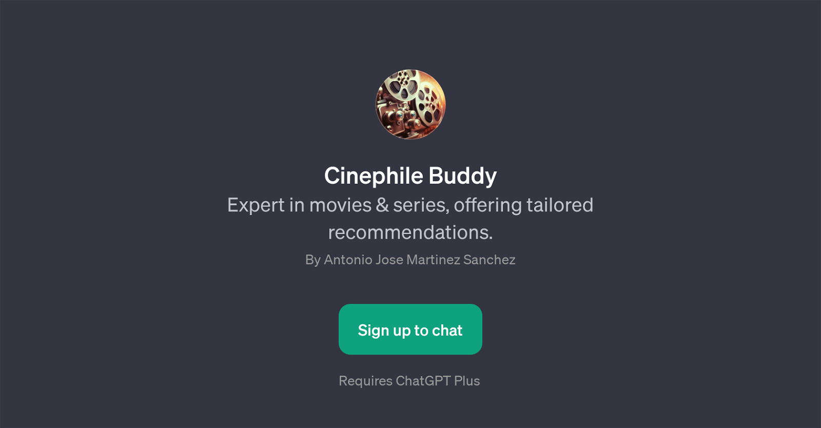 Cinephile Buddy website
