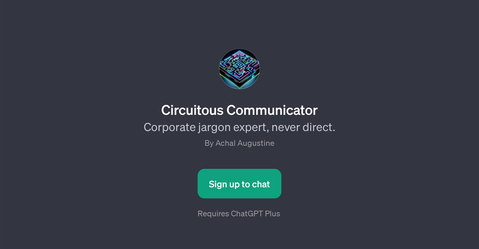 Circuitous Communicator website