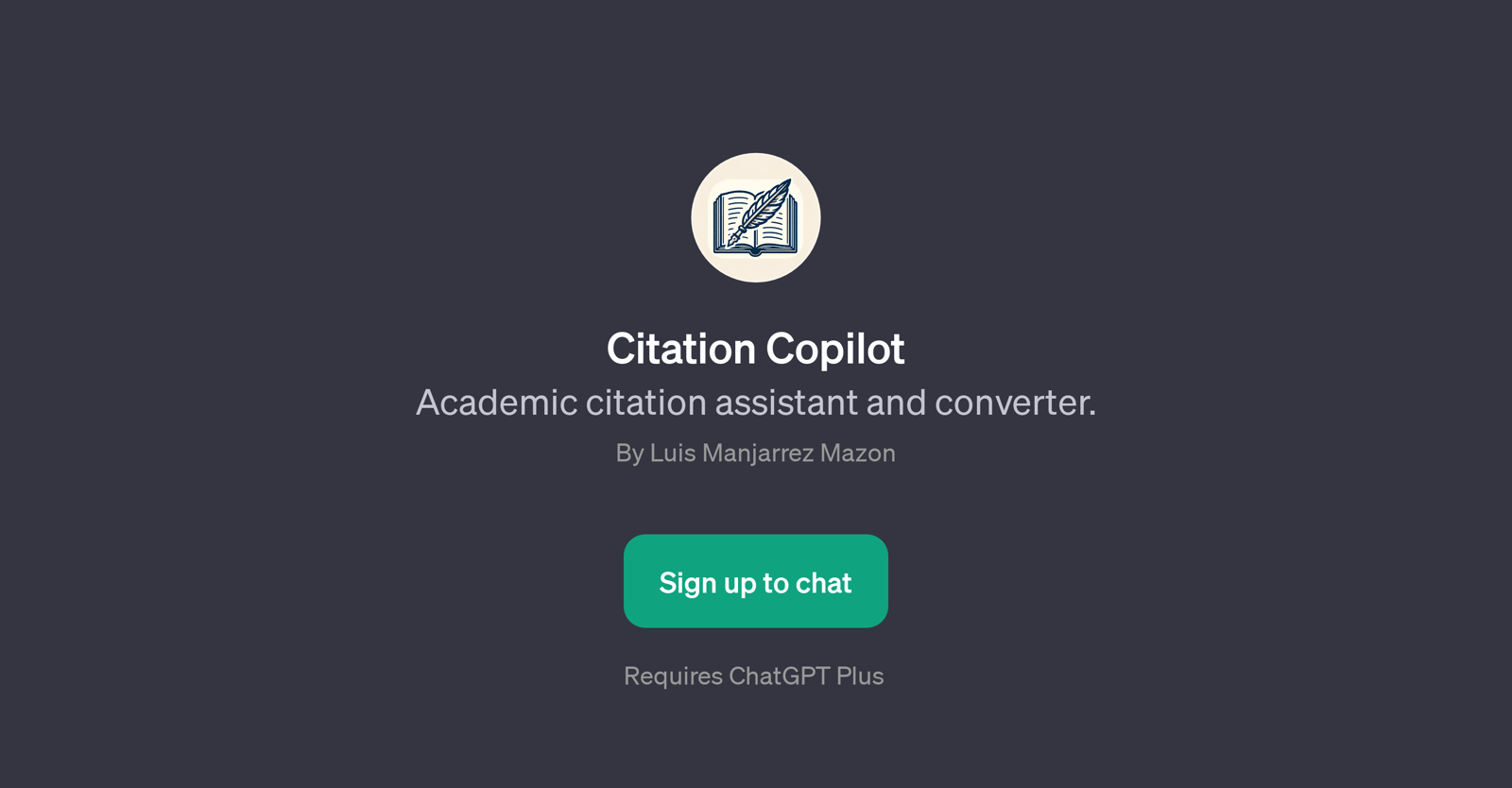 Citation Copilot website