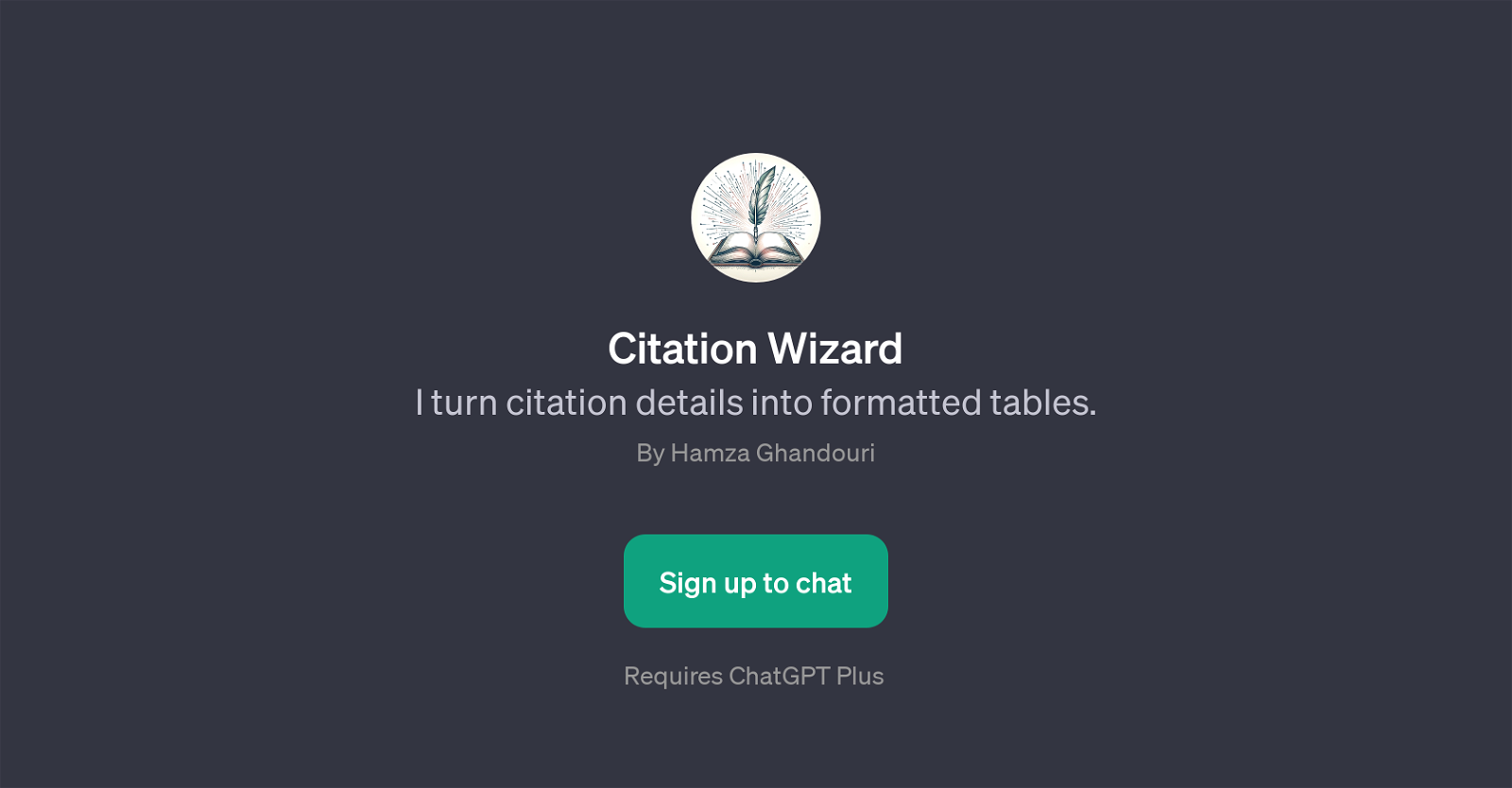 Citation Wizard website