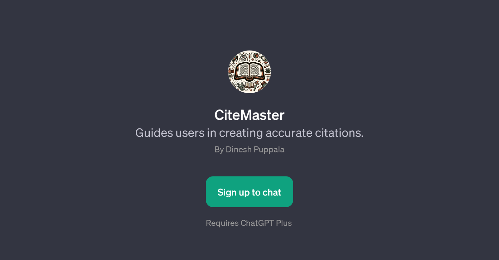 CiteMaster website