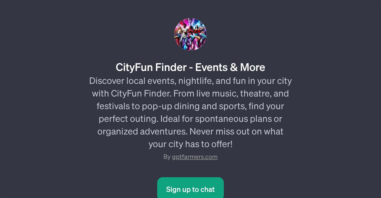 CityFun Finder website