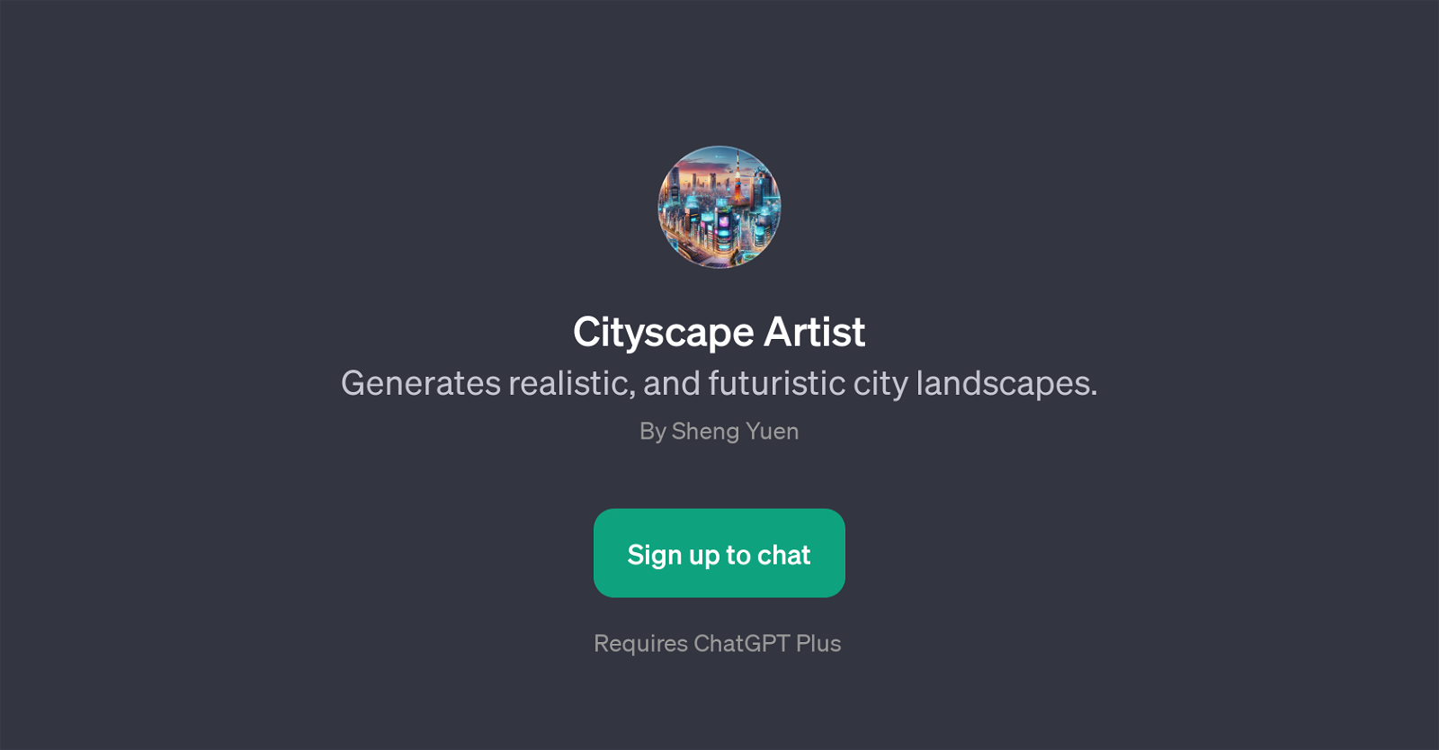 Cityscape Artist website