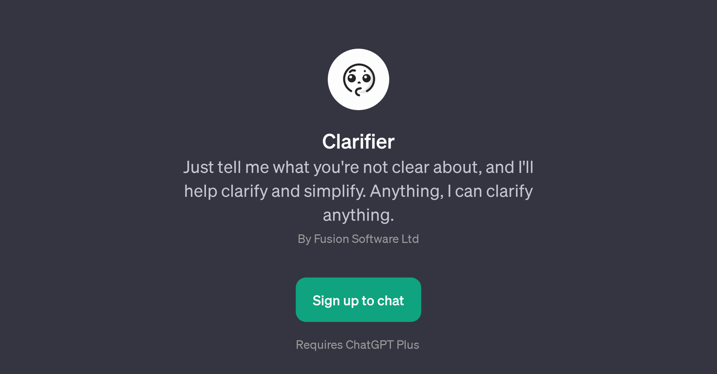 Clarifier website