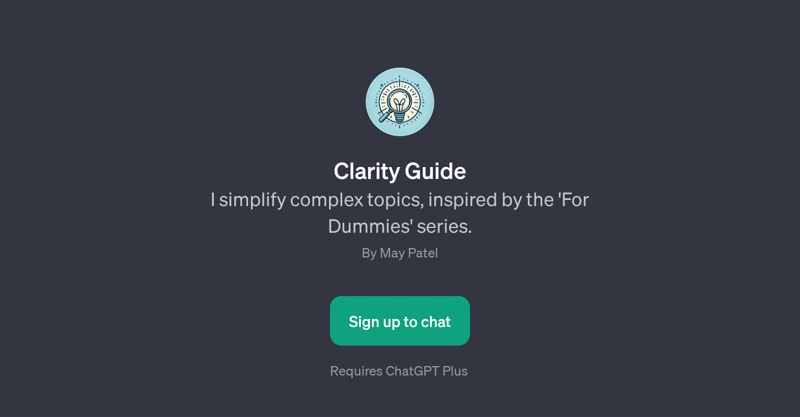 Clarity Guide website