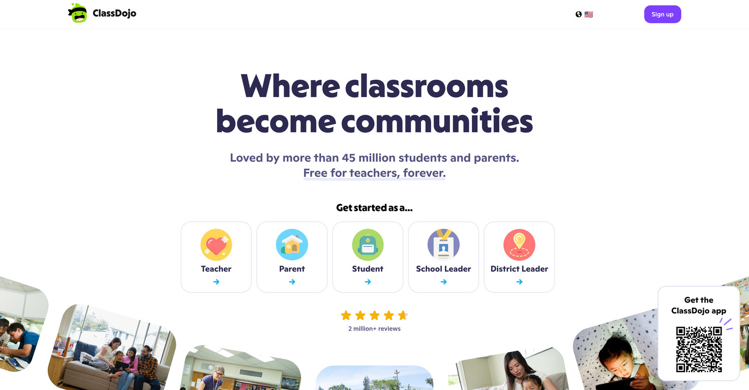ClassDojo website
