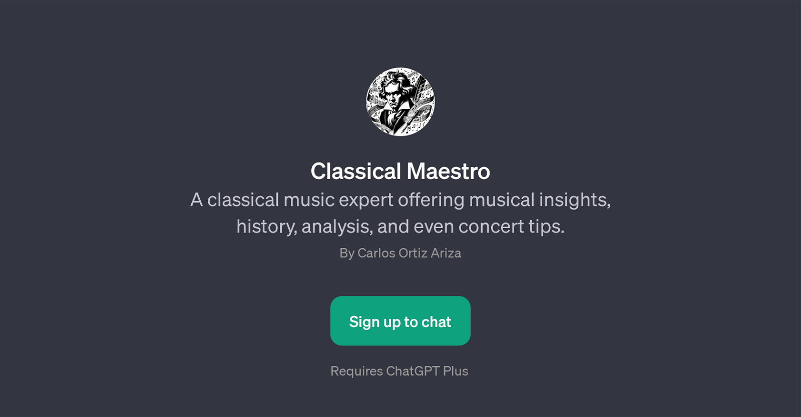 Classical Maestro website
