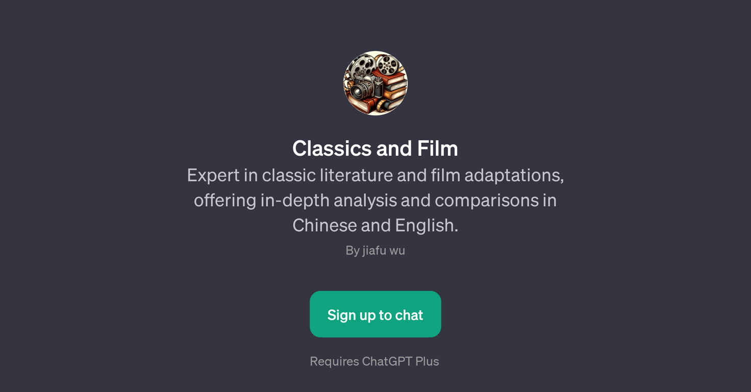 Classics and Film website