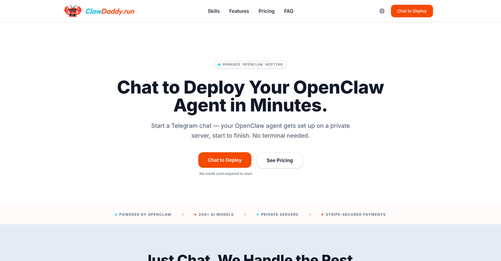 ClawDaddy website