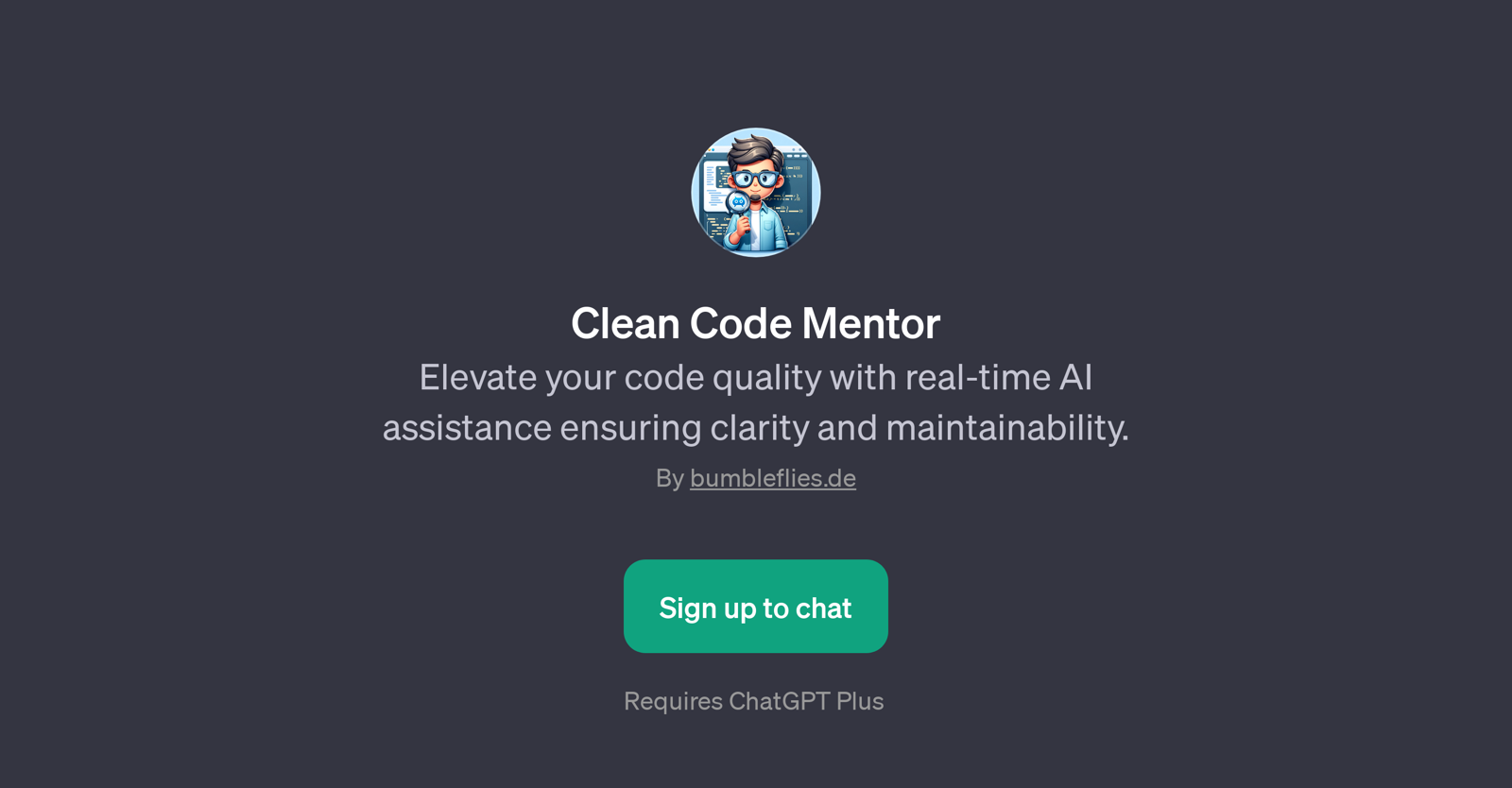 Clean Code Mentor website
