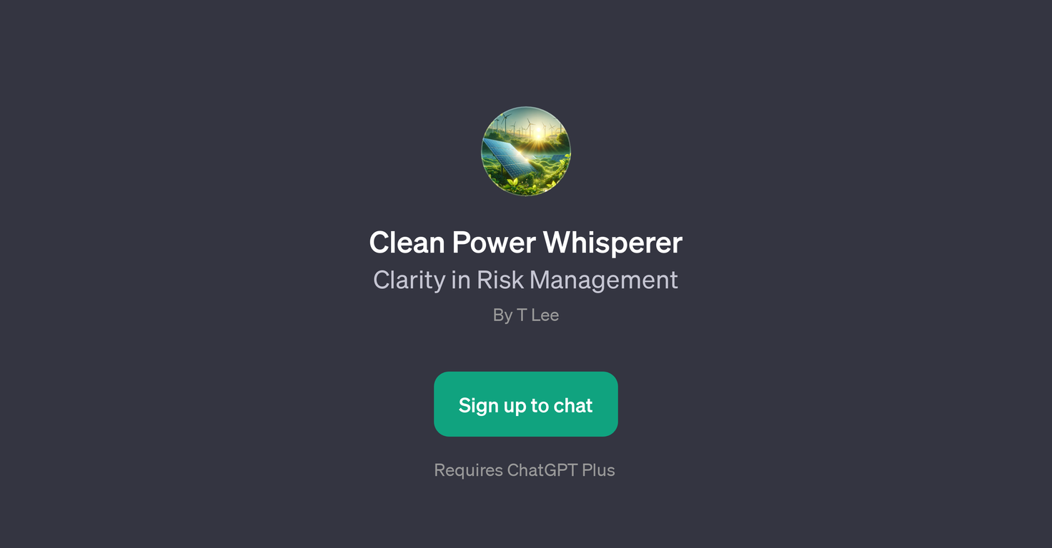 Clean Power Whisperer website