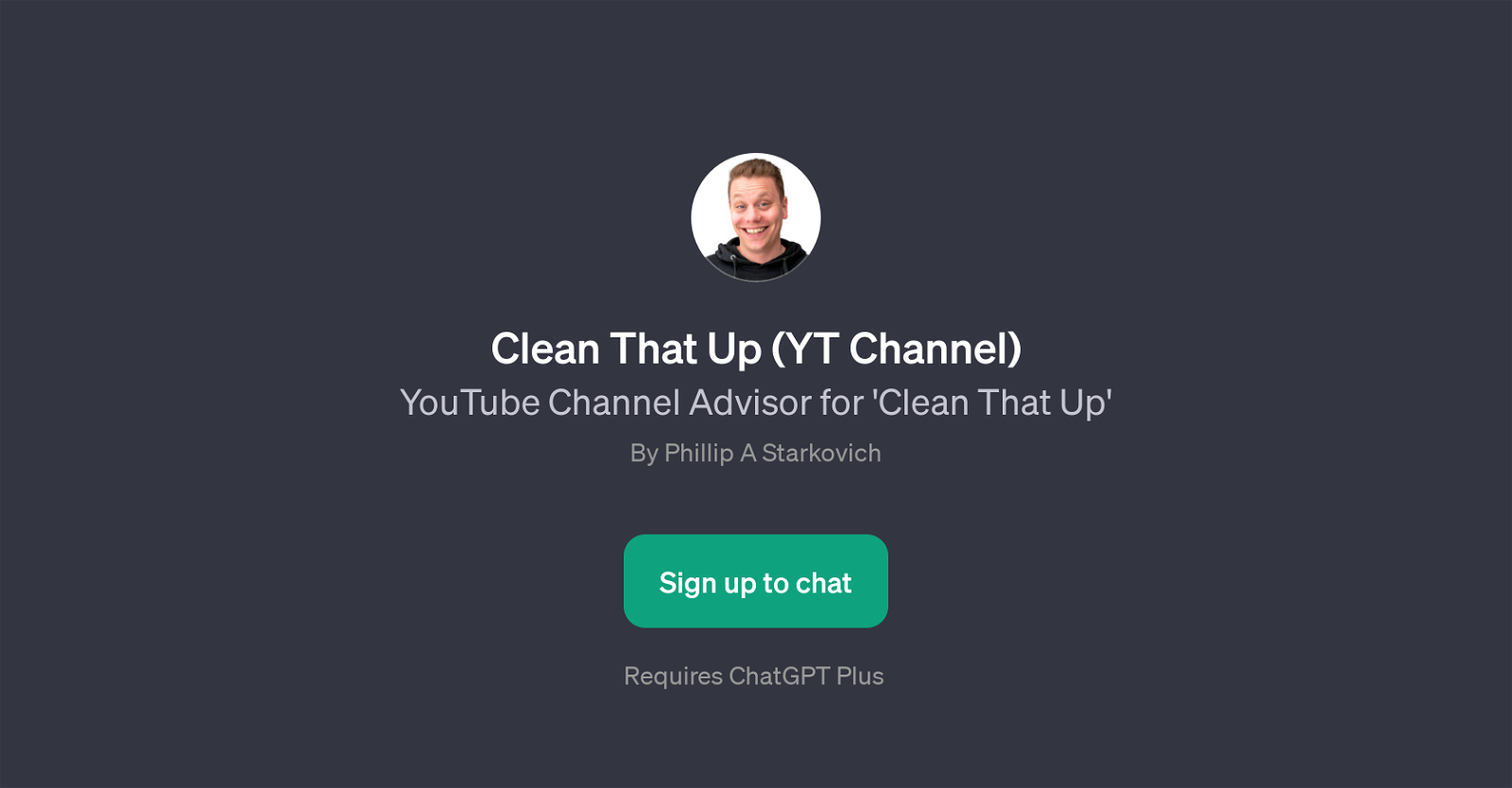 Clean That Up (YT Channel) website