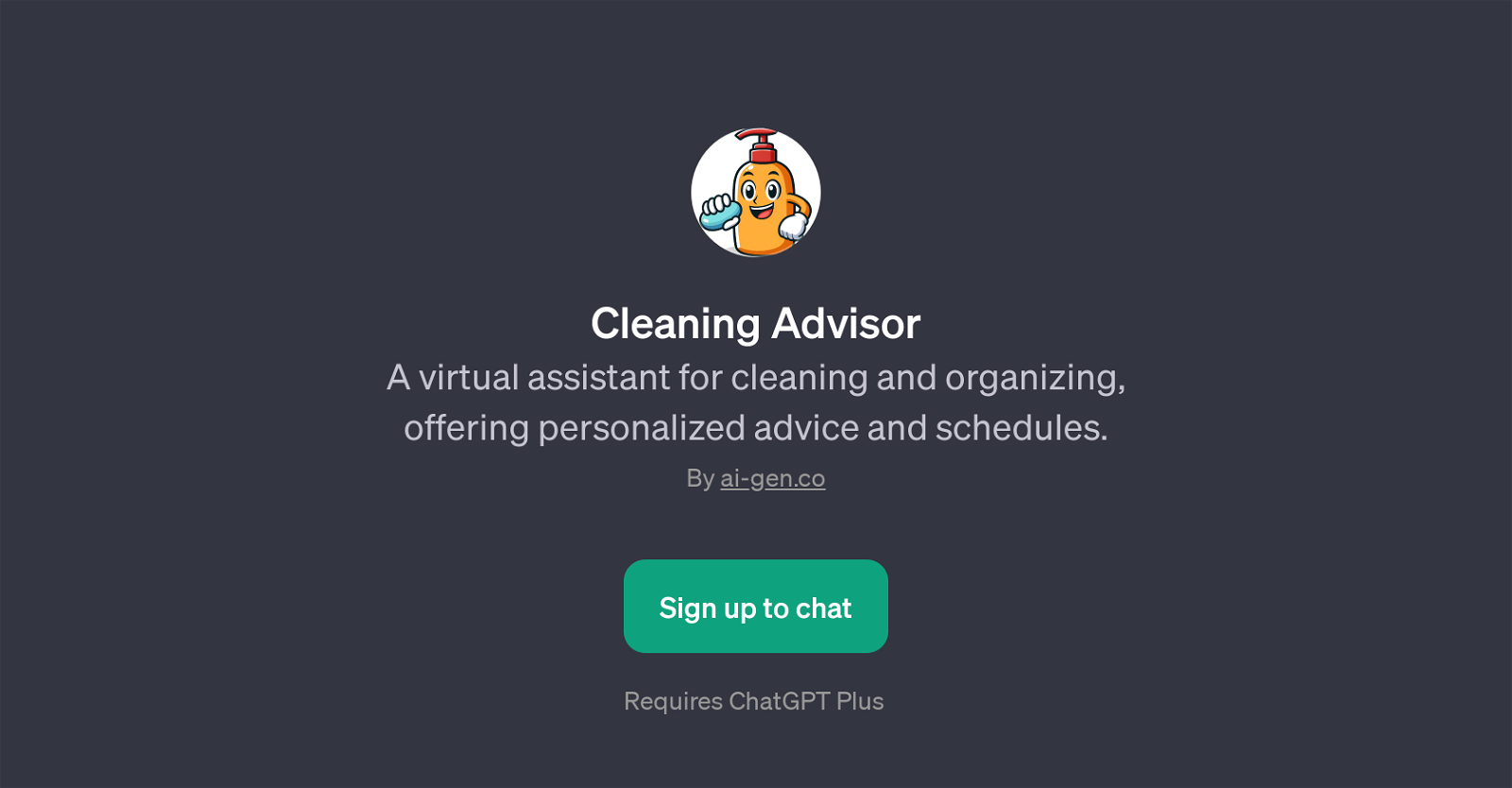 Cleaning Advisor website