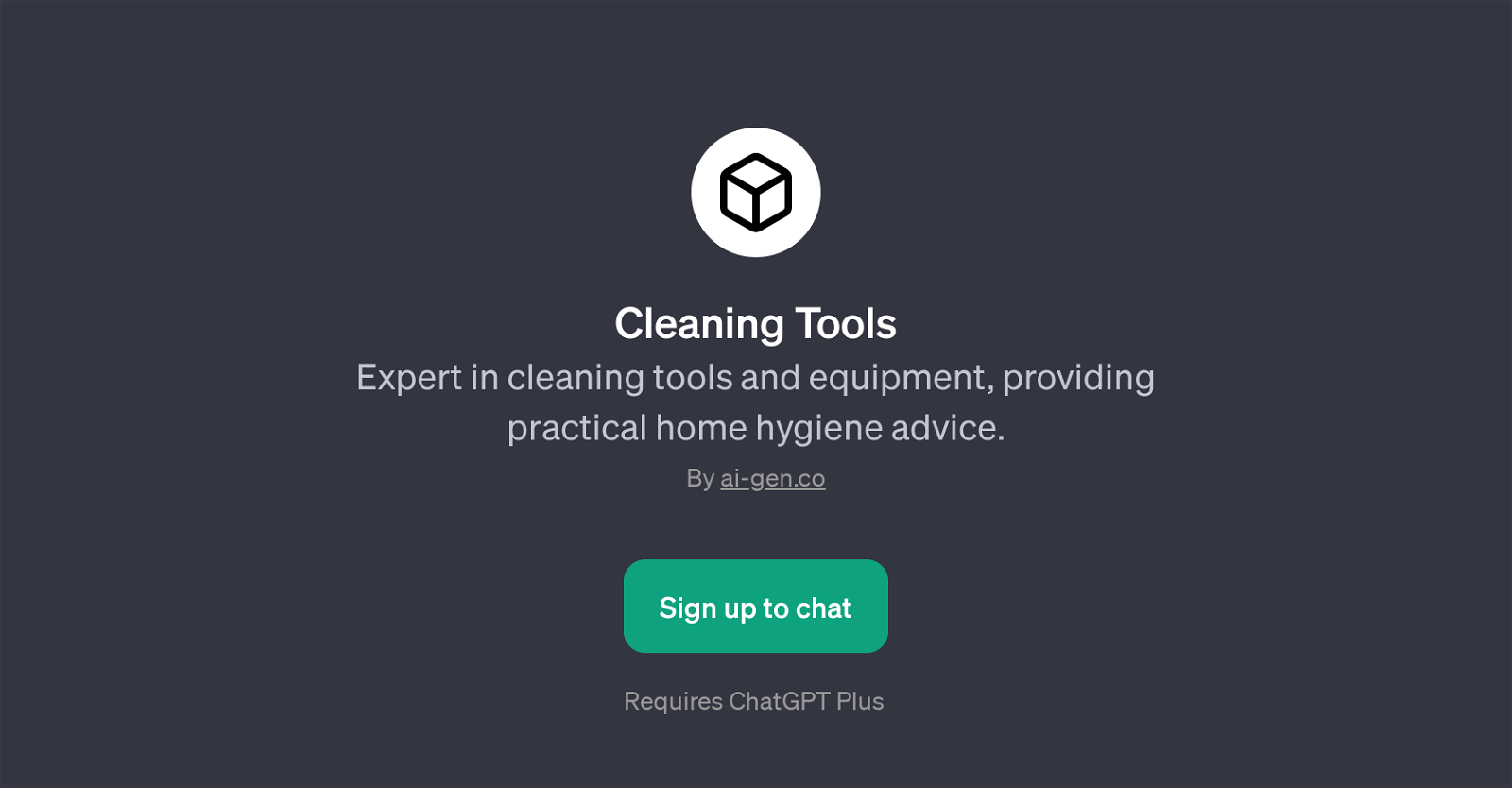 Cleaning Tools website