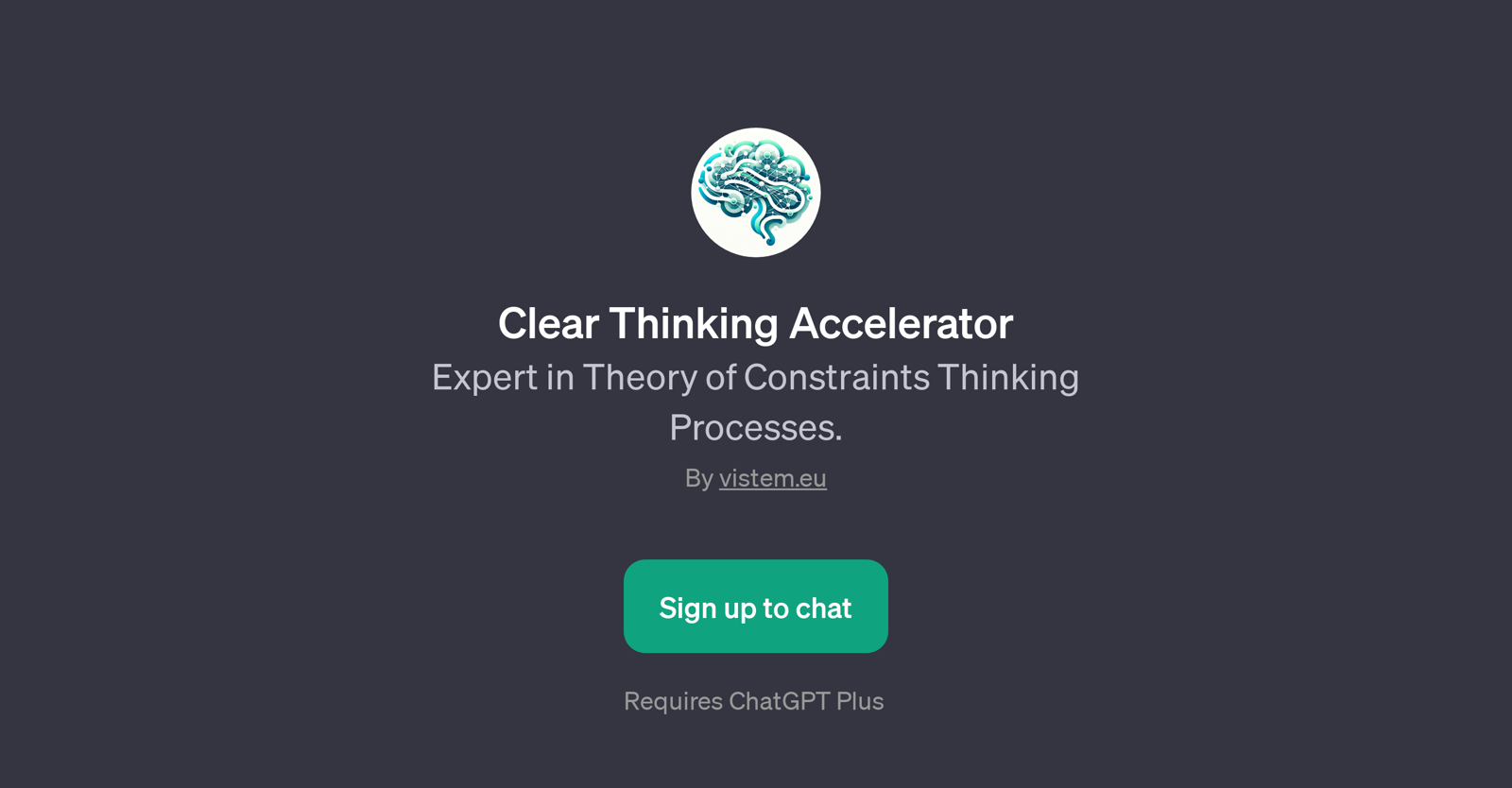 Clear Thinking Accelerator website