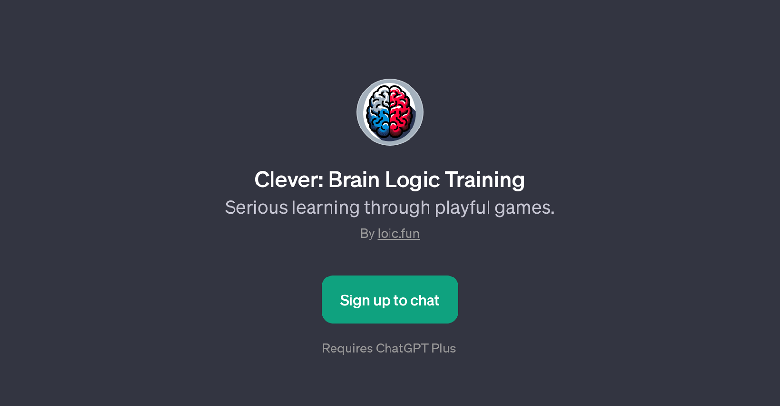 Clever: Brain Logic Training website