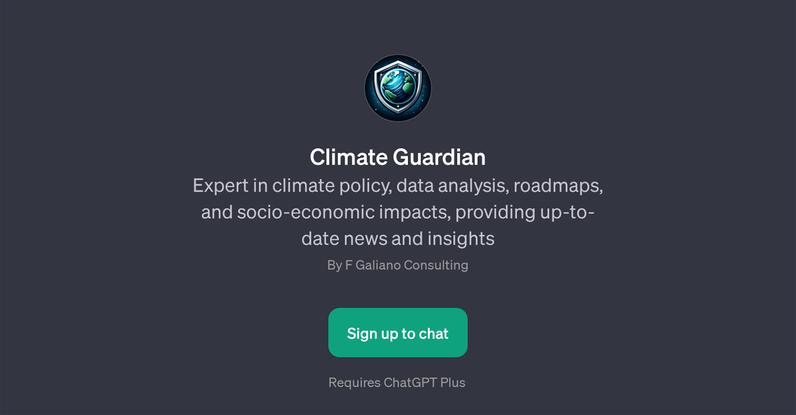 Climate Guardian website