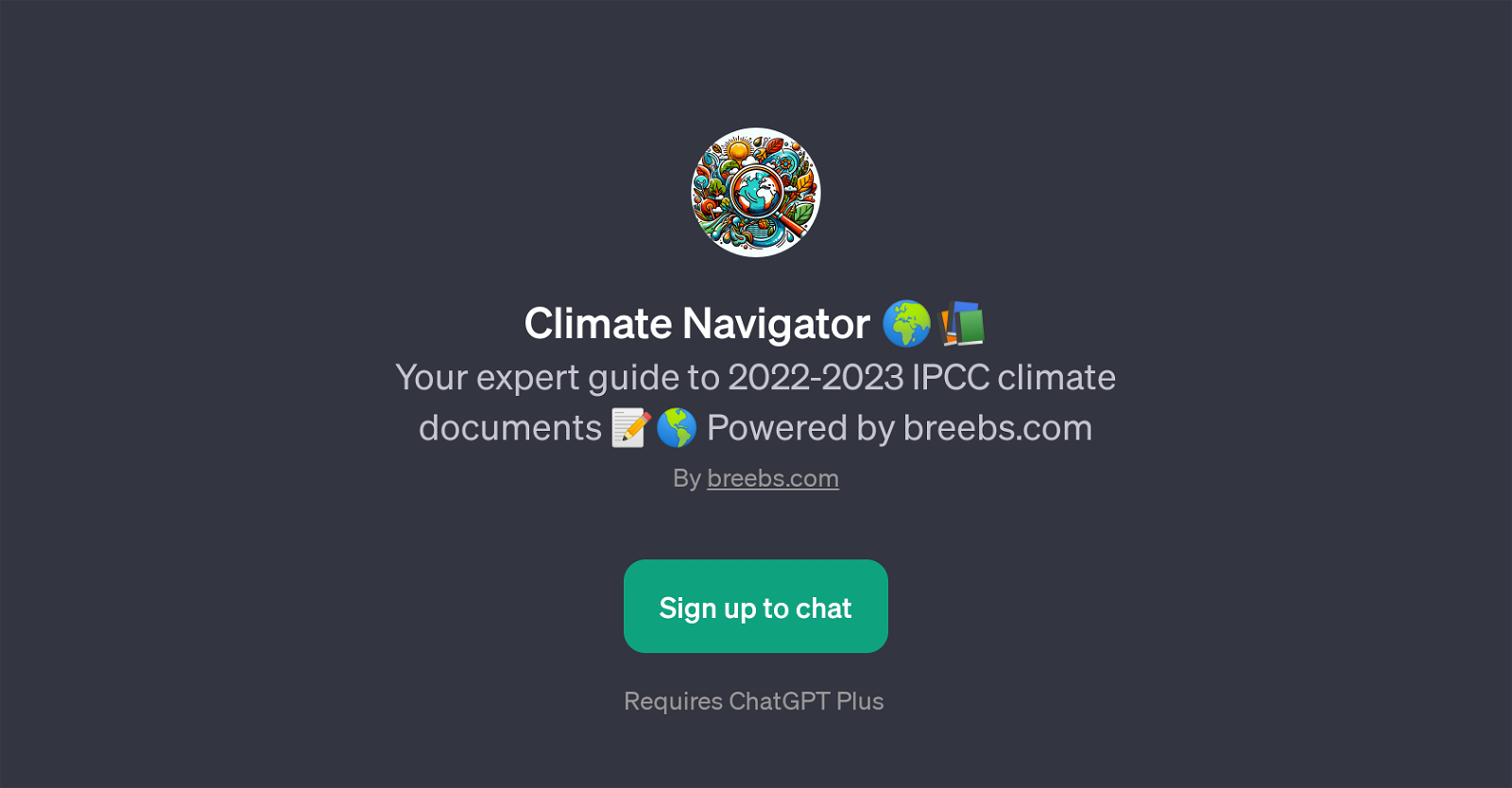 Climate Navigator website