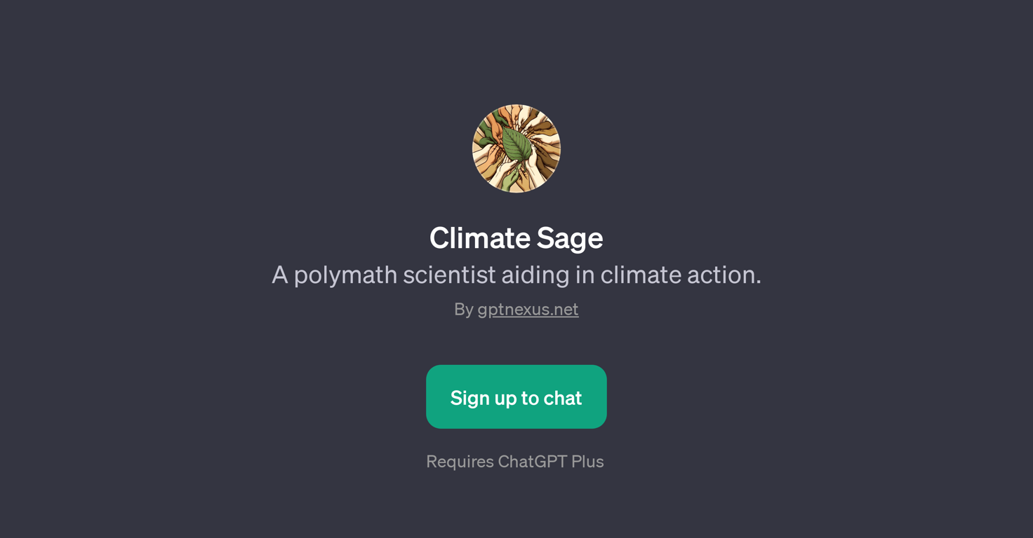 Climate Sage website
