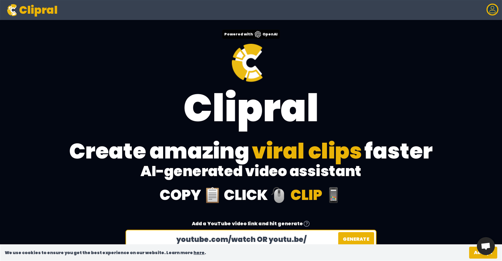 Clipral website