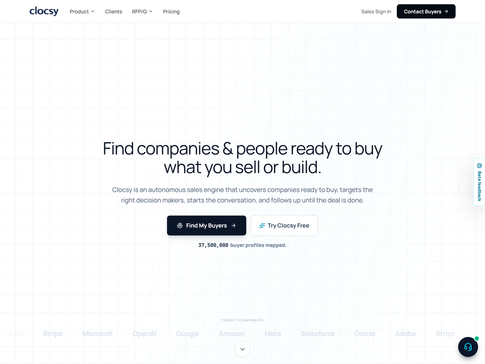 Clocsy website