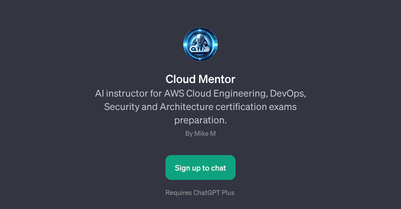 Cloud Mentor website