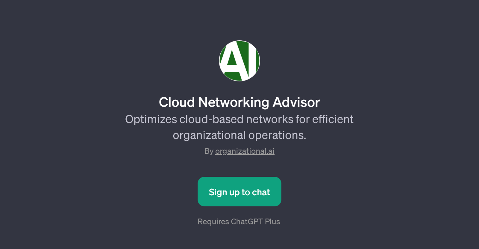 Cloud Networking Advisor website