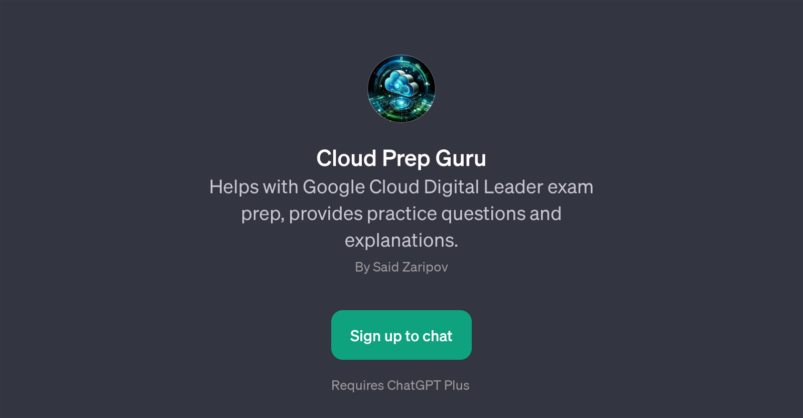 Cloud Prep Guru website