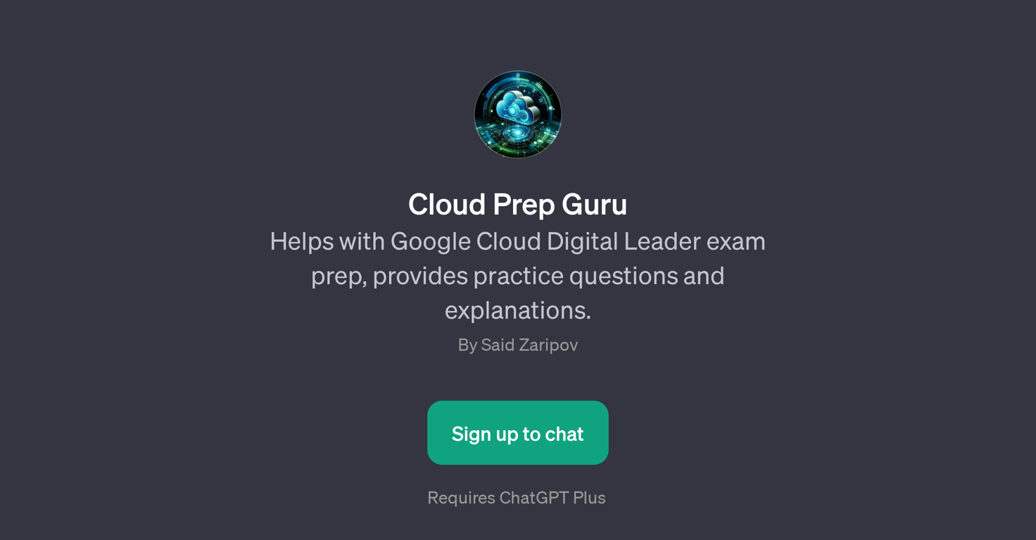 Cloud Prep Guru website