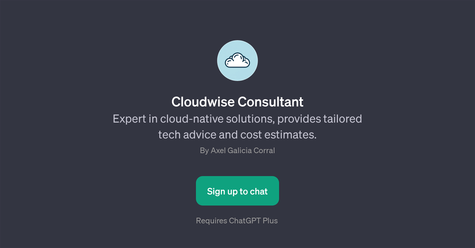 Cloudwise Consultant website