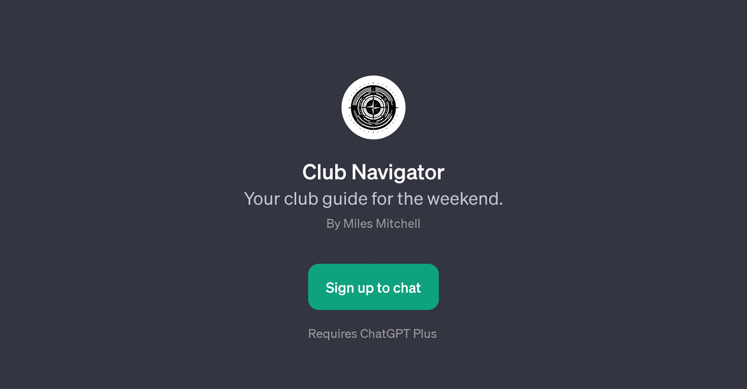 Club Navigator website