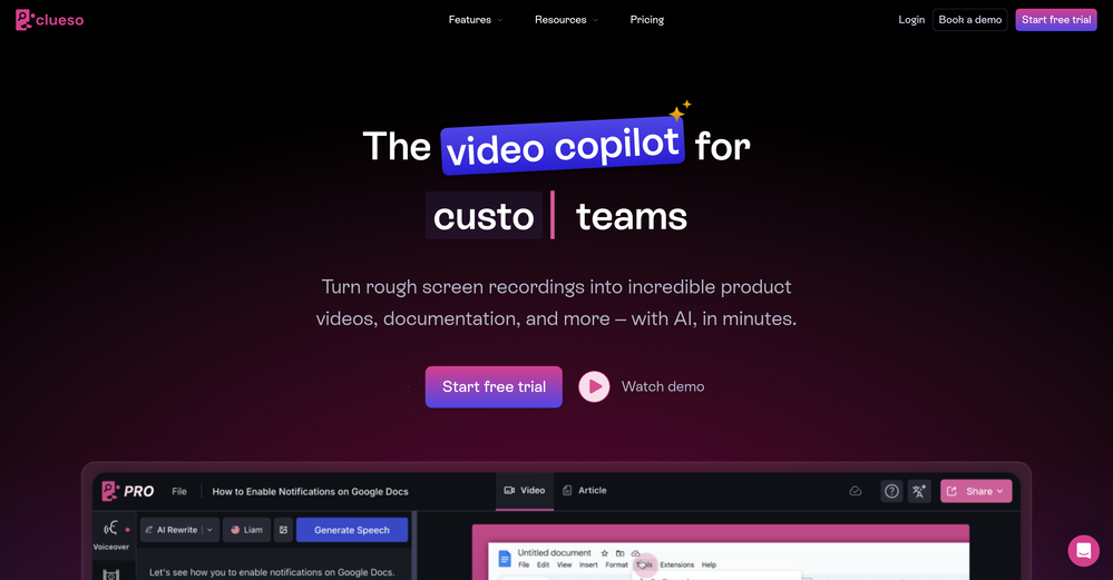 Clueso website