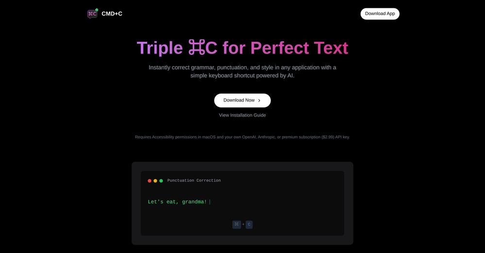 CMD-C.app website