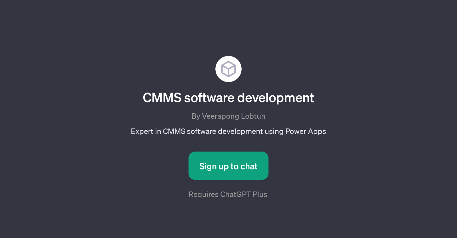CMMS Software Development website