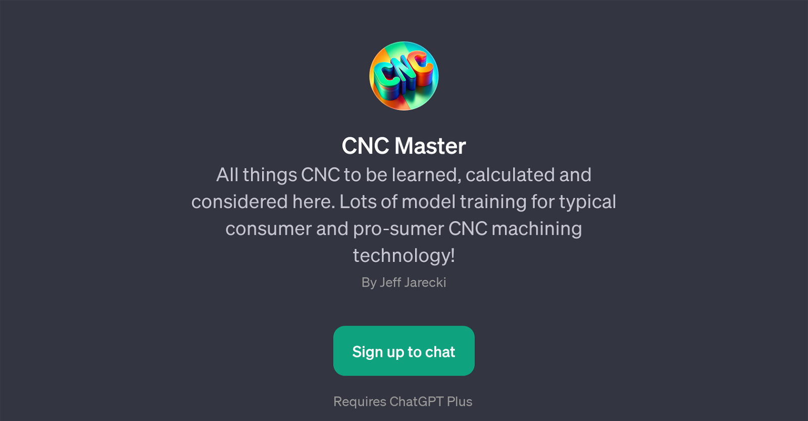 CNC Master website