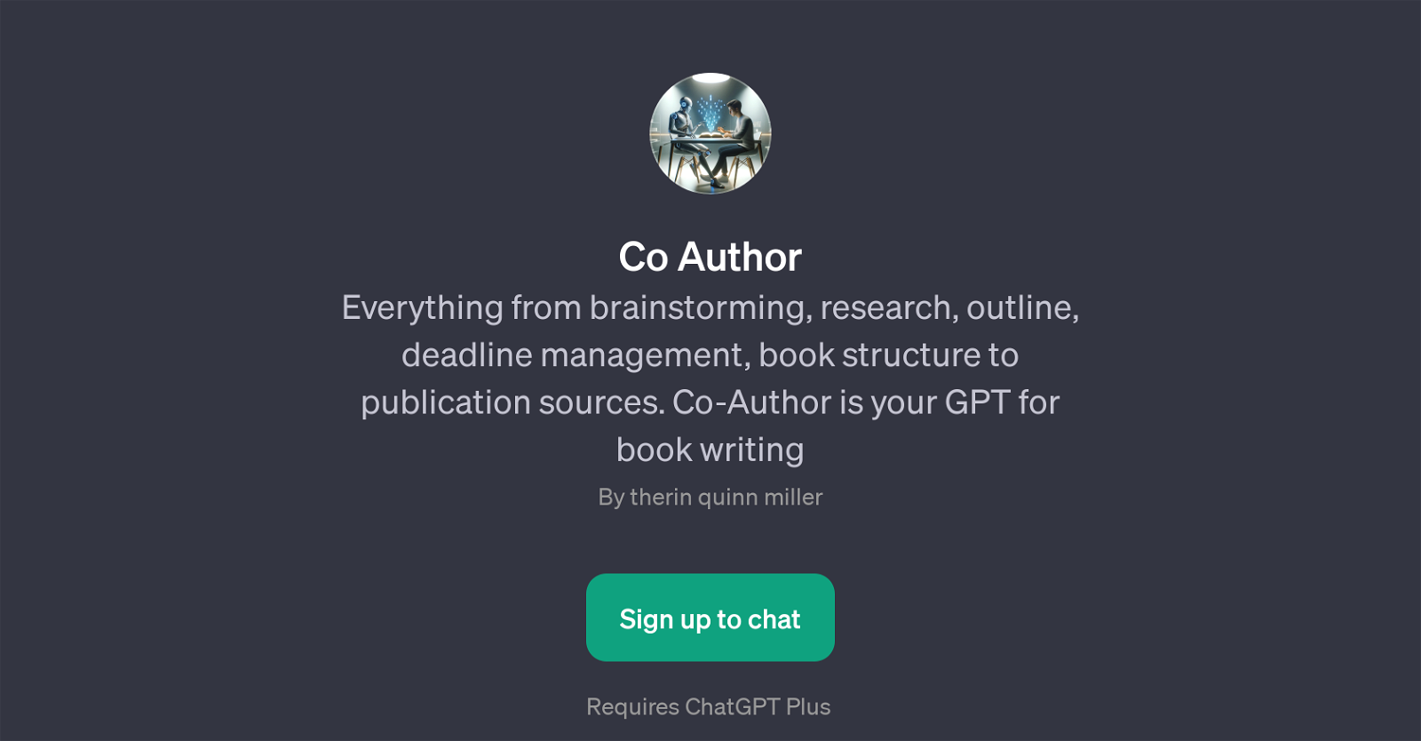 Co Author website