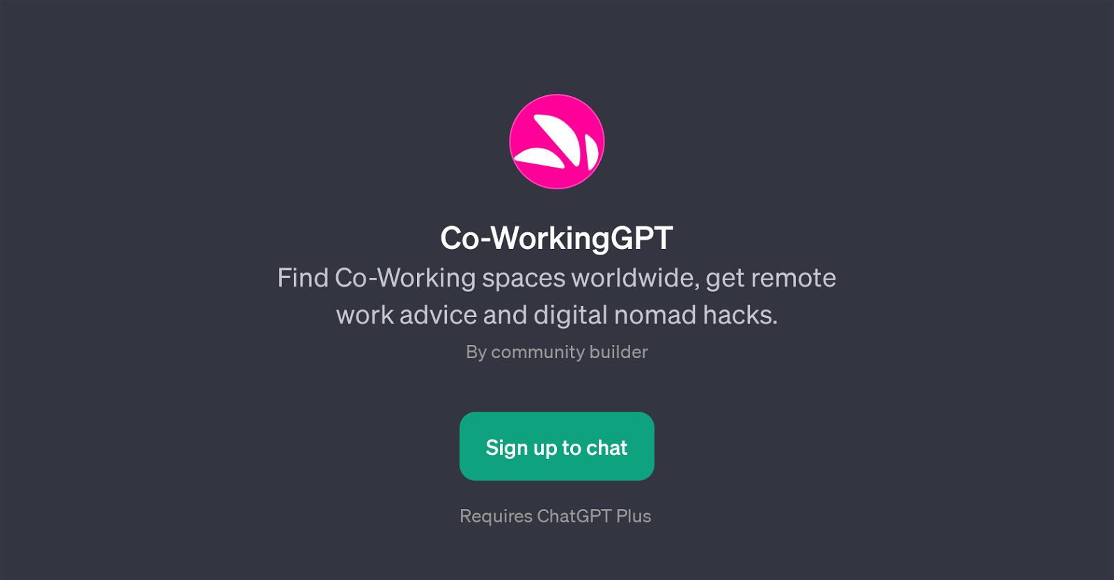 Co-WorkingGPT website