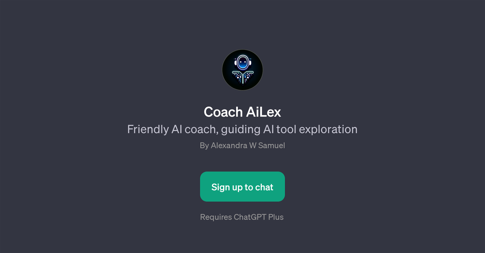 Coach AiLex website