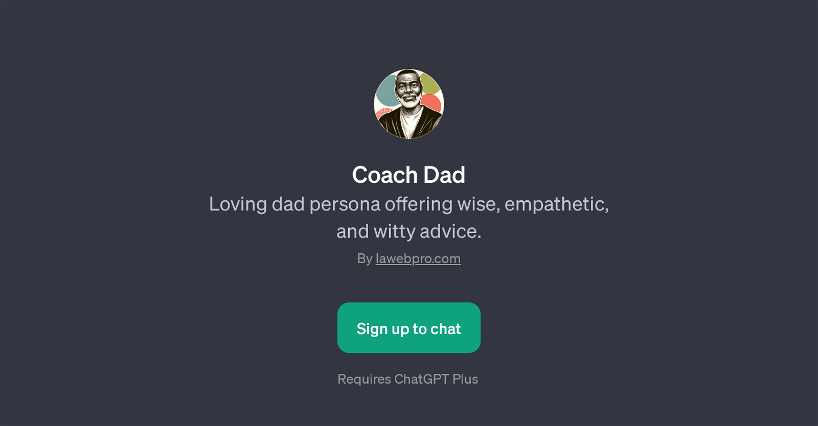 Coach Dad website