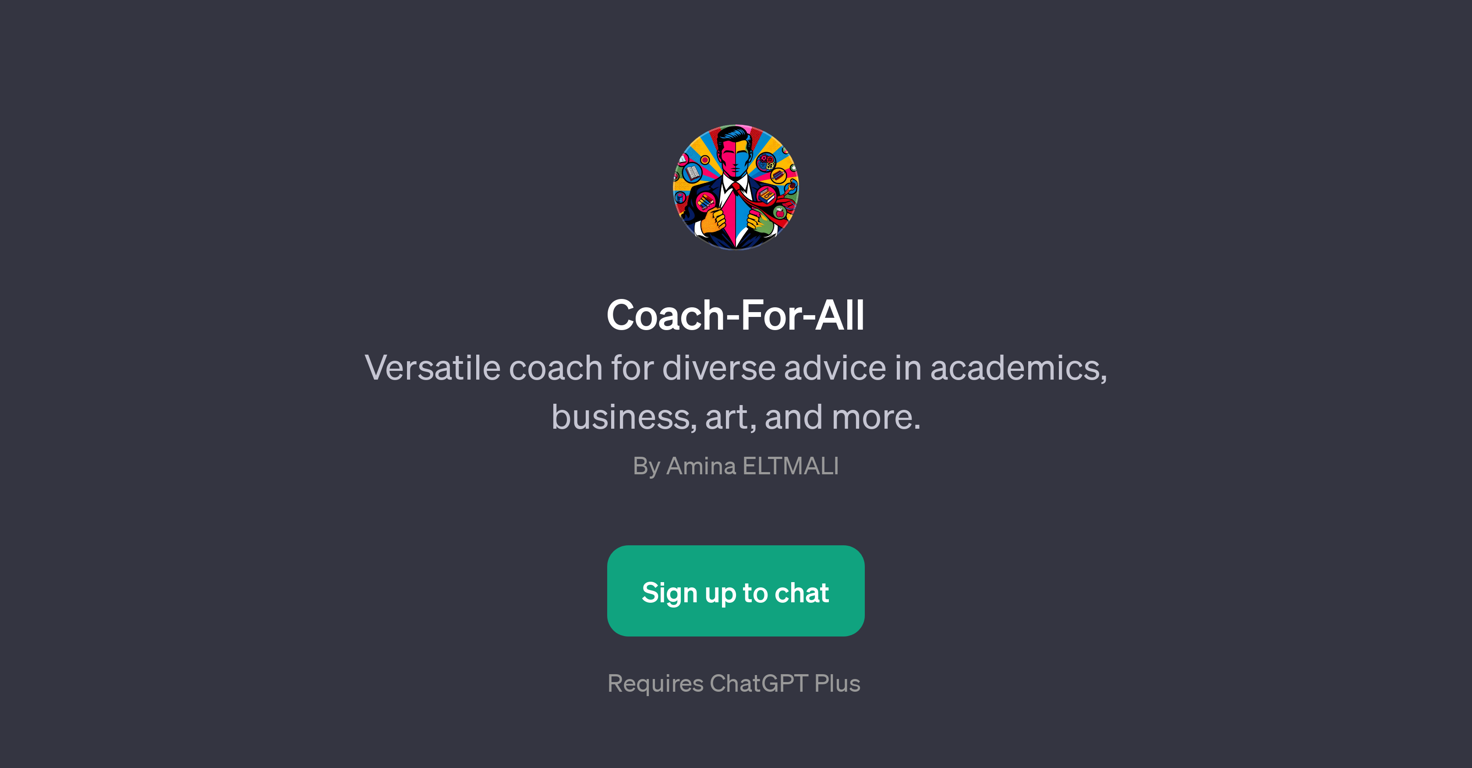 Coach-For-All website