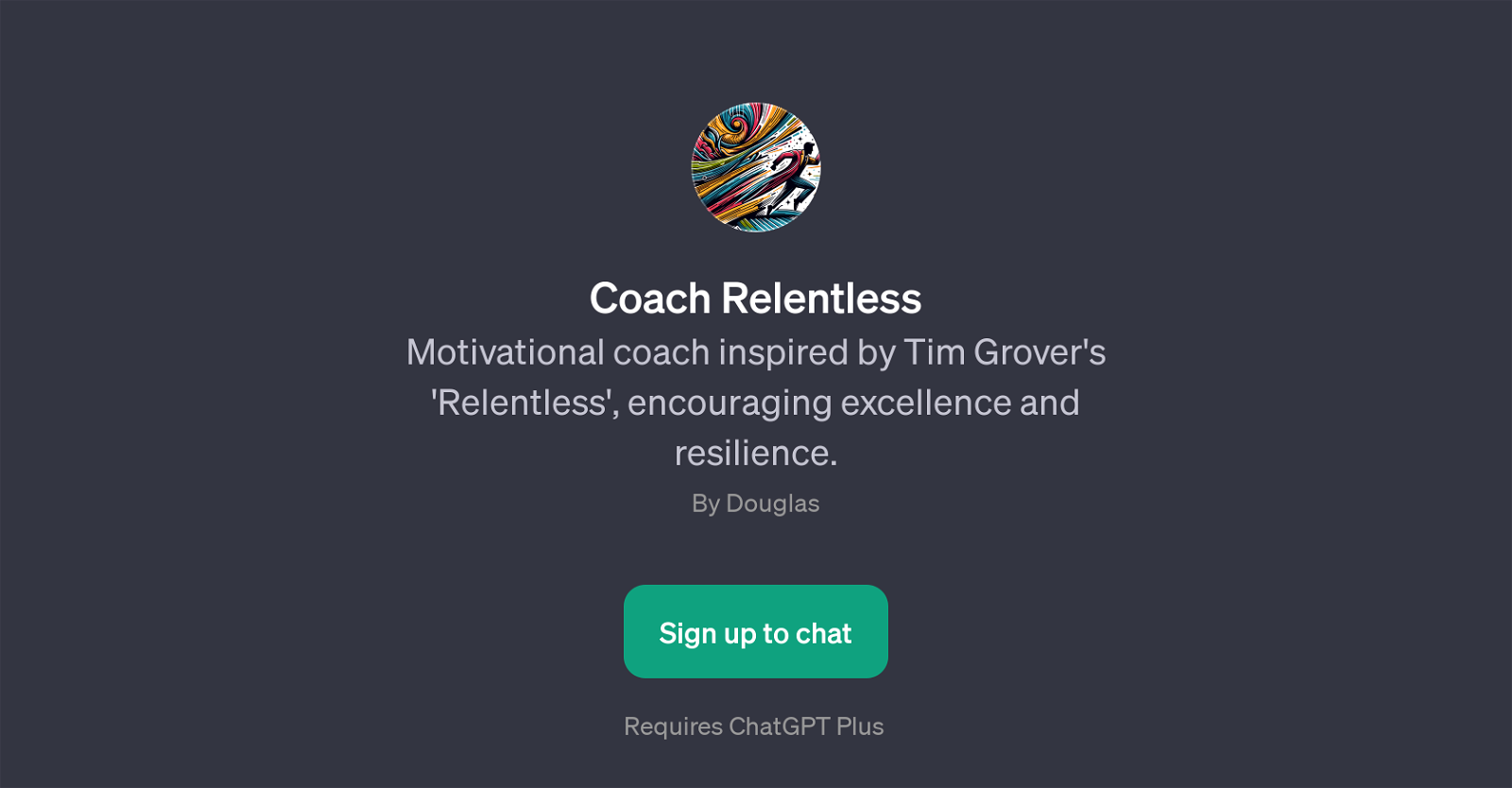 Coach Relentless website