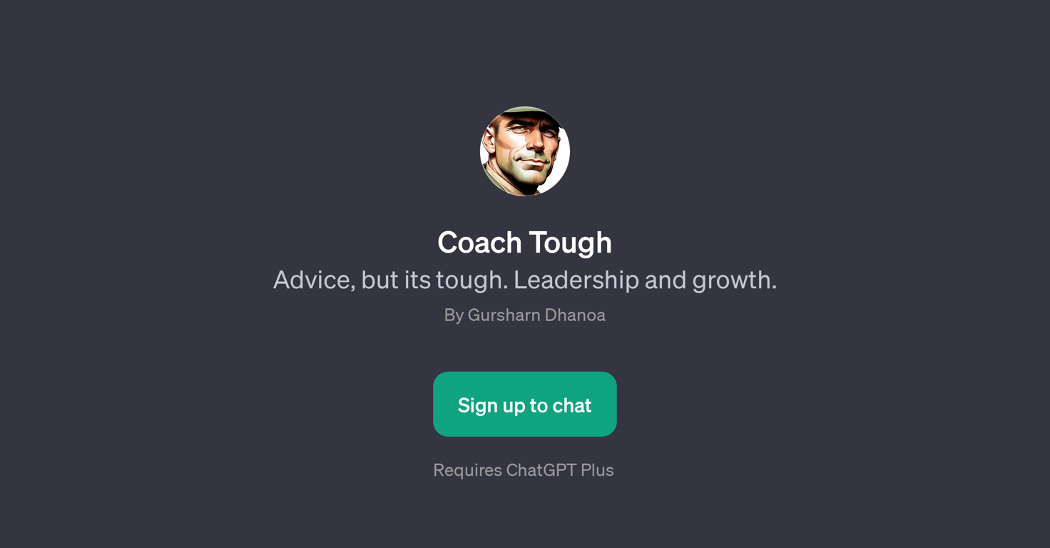 Coach Tough website