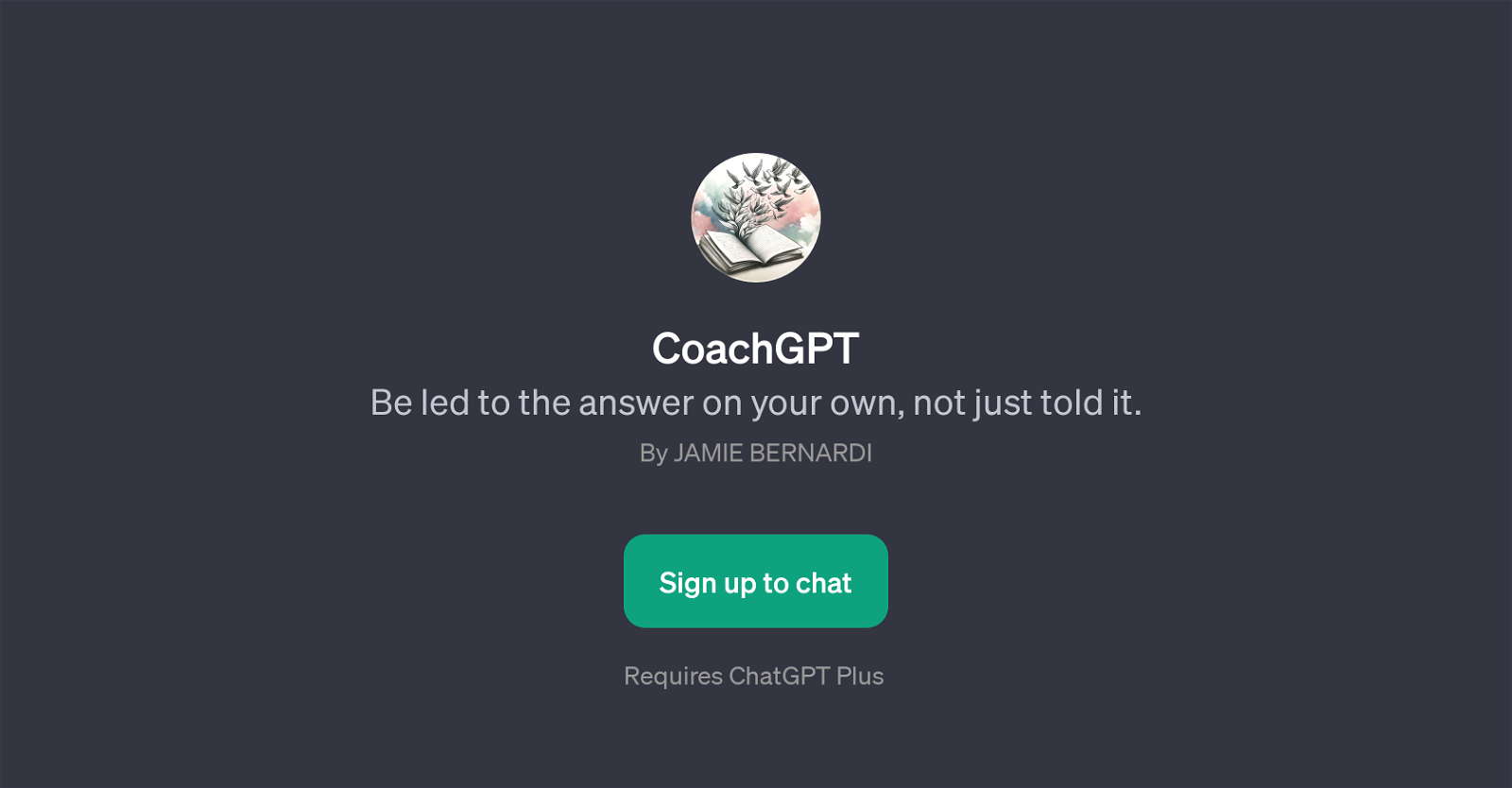 CoachGPT website