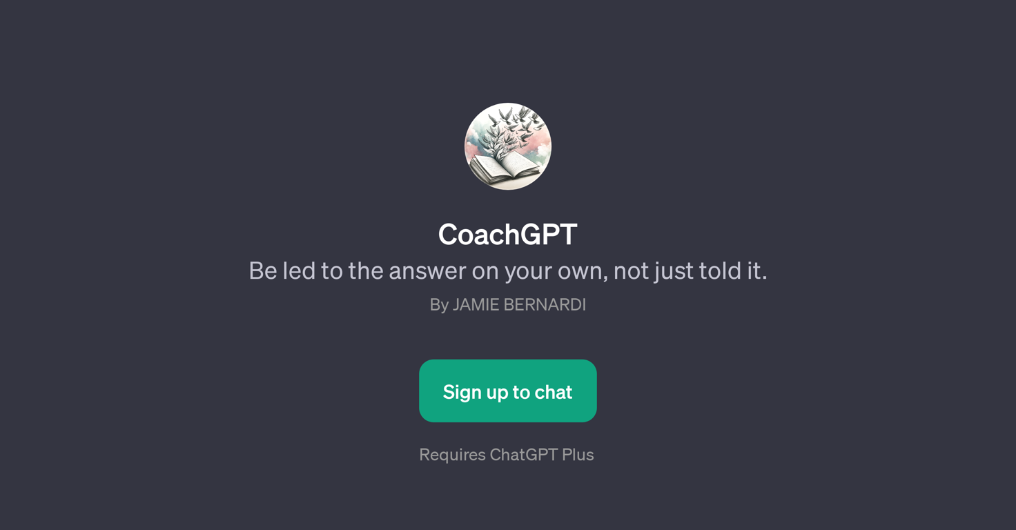 CoachGPT website
