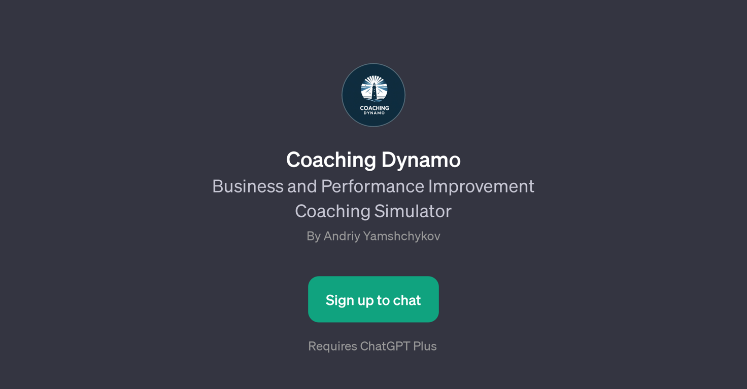 Coaching Dynamo website