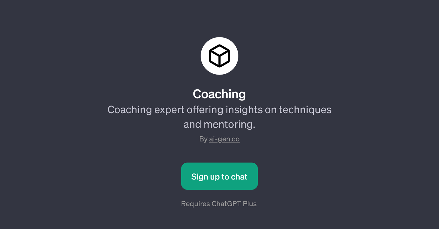 Coaching website