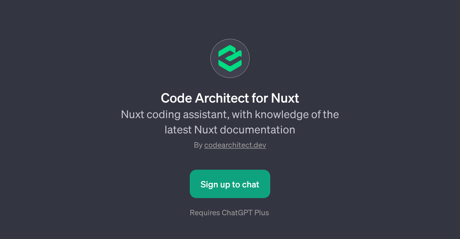 Code Architect for Nuxt website