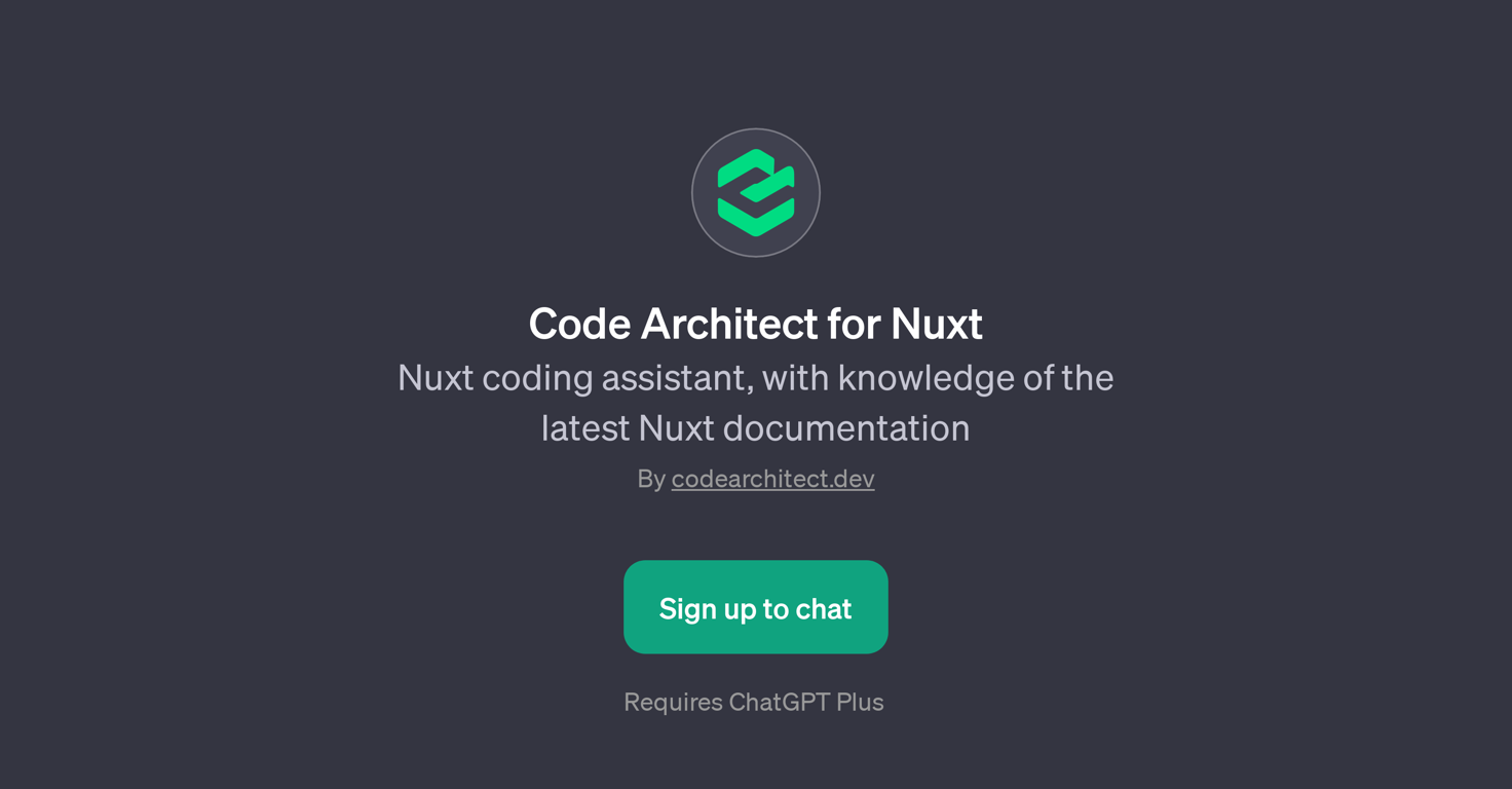 Code Architect for Nuxt website