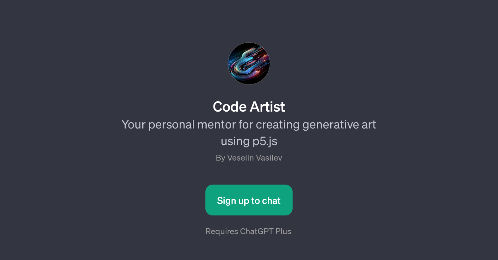 Code Artist website