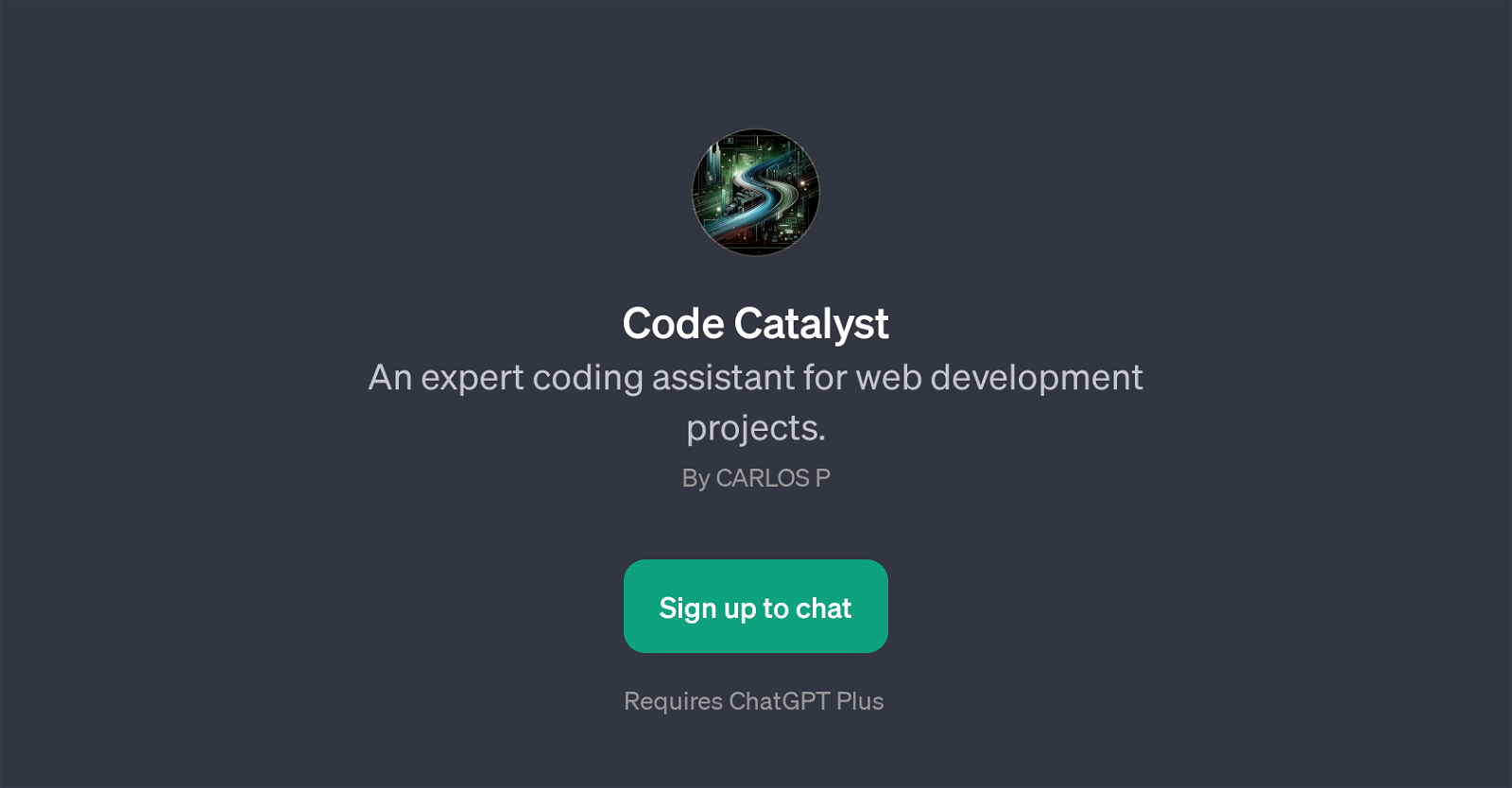 Code Catalyst website